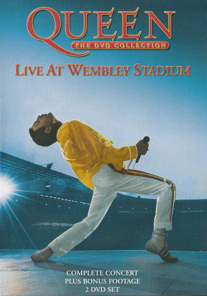 Queen : Live At Wembley Stadium (DVD-Video,Multichannel,PAL,Album,Reissue,Stereo)