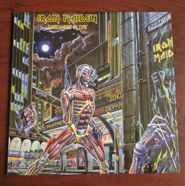 Iron Maiden : Somewhere in Time  (LP,Album,Reissue,Remastered,Stereo)