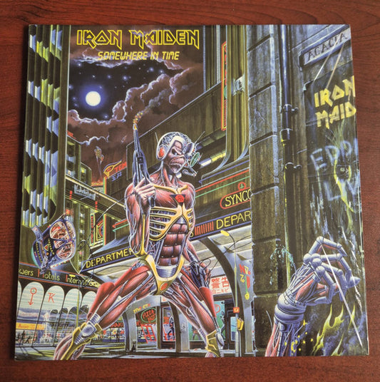 Iron Maiden : Somewhere in Time  (LP,Album,Reissue,Remastered,Stereo)
