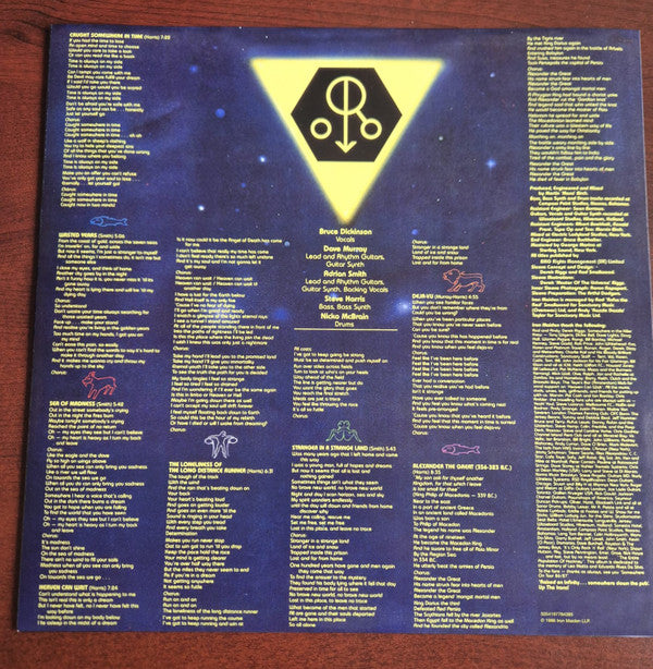 Iron Maiden : Somewhere in Time  (LP,Album,Reissue,Remastered,Stereo)