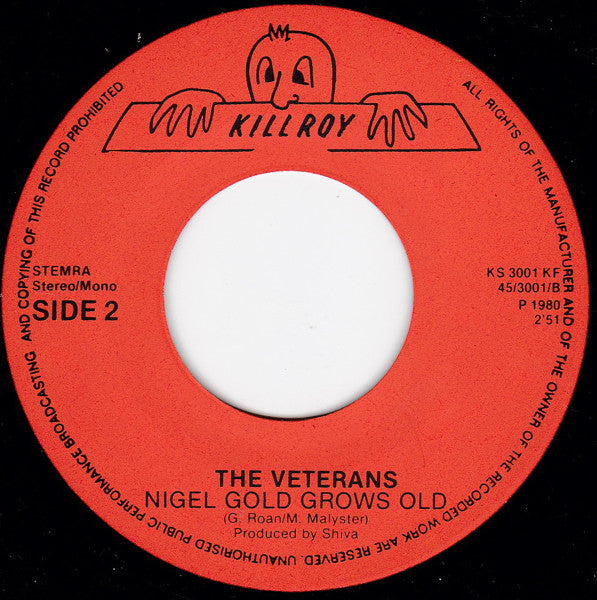 Veterans, The : There Ain't No Age For Rock 'n' Roll (7",45 RPM,Single)