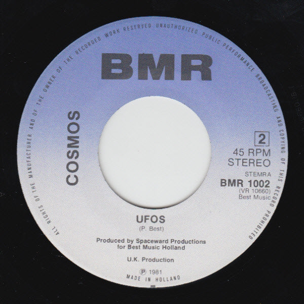 Cosmos (11) : Postcodes / Ufos (7",45 RPM)