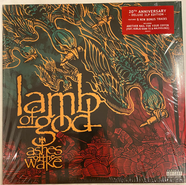 Lamb Of God : Ashes Of The Wake (LP,Album,Reissue,Stereo)