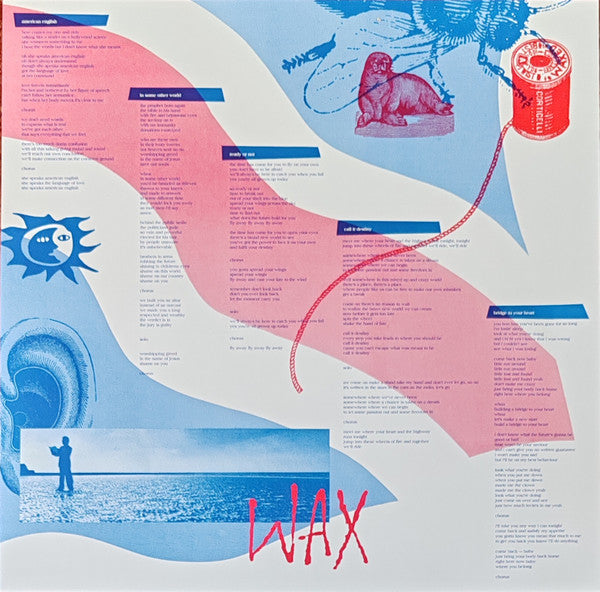 Wax (6) : American English (LP, Album, Ltd, Num, RE, 180)