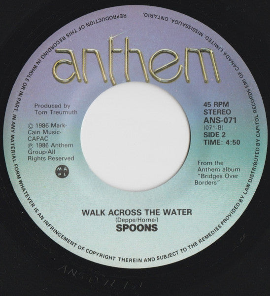 Spoons : Bridges Over Borders  (7",45 RPM,Single)