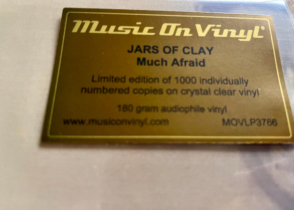 Jars Of Clay : Much Afraid (LP, Album, Ltd, Num, RE, Cle)