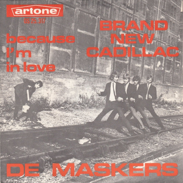De Maskers : Brand New Cadillac (7",45 RPM,Single)