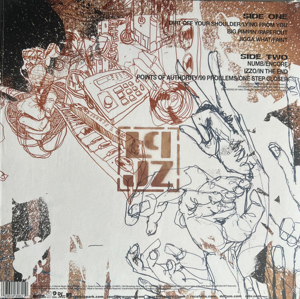 Jay-Z, Linkin Park : Collision Course (LP,Album,Reissue,Repress)