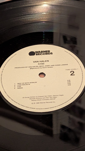 Van Halen : 5150 (LP)