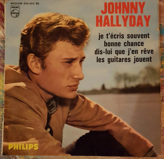 Johnny Hallyday : Dis-lui Que J'en Rêve (7",45 RPM,EP,Mono)