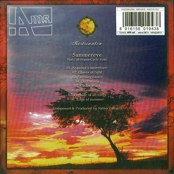 Hostsonaten : Summereve (Part I Of SeasonCycle Suite) (Album)