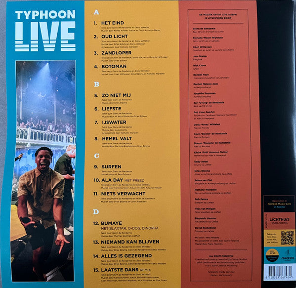 Typhoon (4) : Live (2xLP, Album, 180)