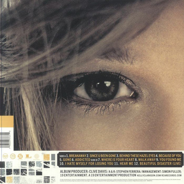 Kelly Clarkson : Breakaway (LP,Album,Reissue)