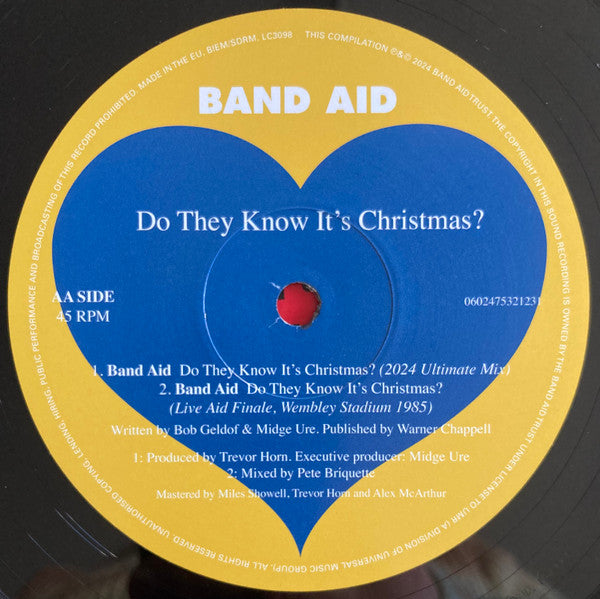 Band Aid : Do They Know It's Christmas? (12",45 RPM,Maxi-Single,Compilation)