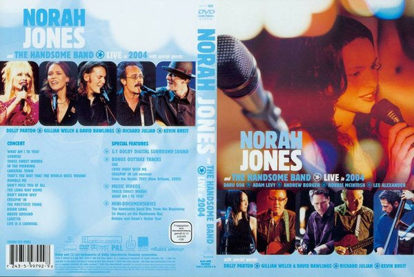 Norah Jones And Handsome Band, The : Live In 2004 (DVD-Video,Multichannel,PAL)