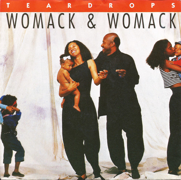 Womack & Womack : Teardrops (7",45 RPM,Single,Stereo)