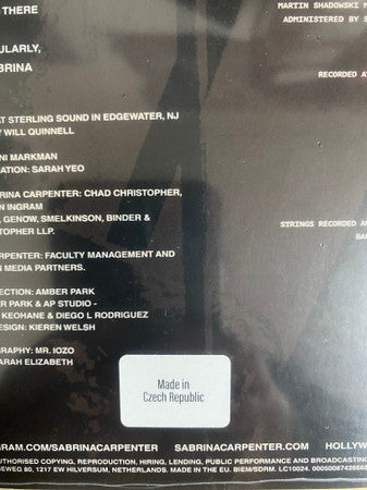 Sabrina Carpenter : Singular Act II (LP,Album,Reissue)