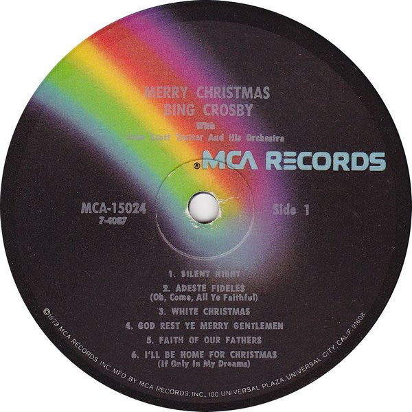 Bing Crosby : Merry Christmas (LP,Album,Reissue)