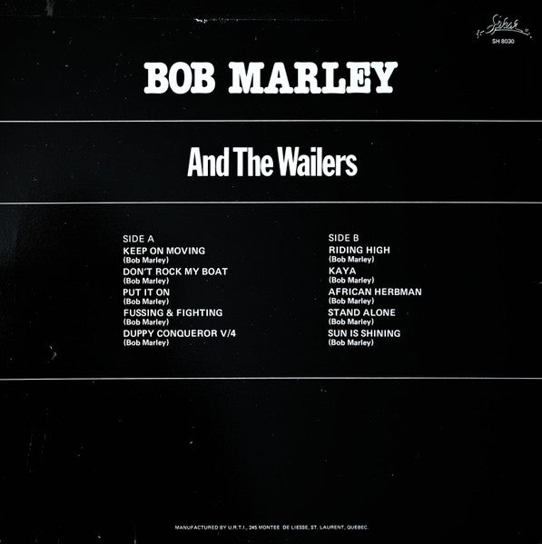 Bob Marley & The Wailers : Soul Revolution (LP,Album)