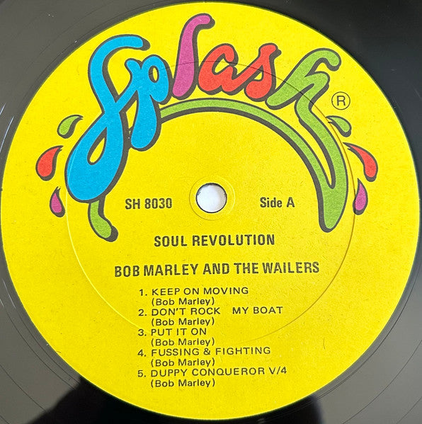 Bob Marley & The Wailers : Soul Revolution (LP,Album)