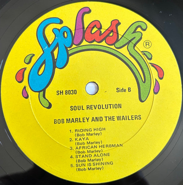 Bob Marley & The Wailers : Soul Revolution (LP,Album)