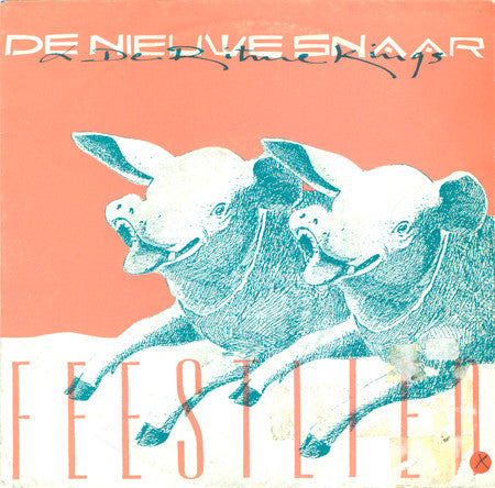 De Nieuwe Snaar & De Ritme Kings : Feestlied (7",45 RPM,Single)