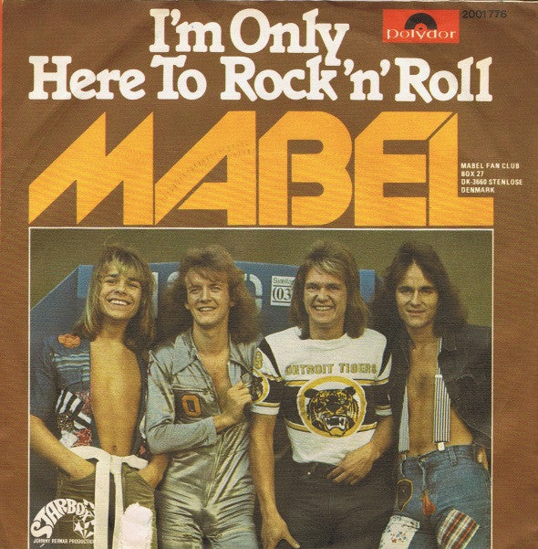 Mabel (2) : Boom-Boom / I'm Only Here To Rock'n' Roll (7",Single,45 RPM)