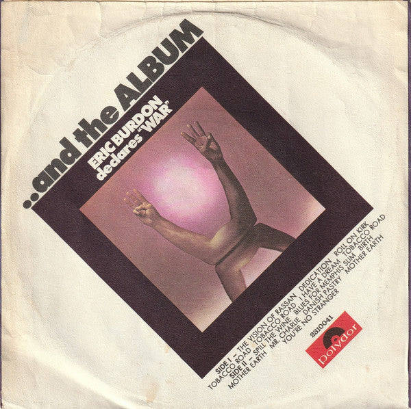 Eric Burdon & War : Spill The Wine (7",45 RPM,Single,Stereo)