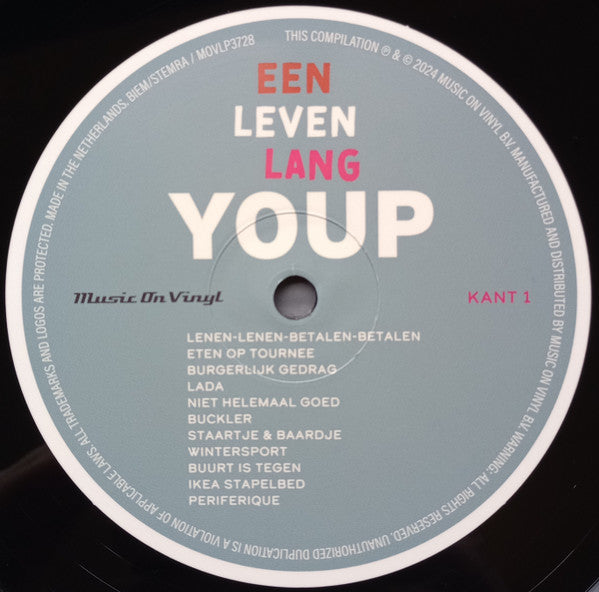Youp van 't Hek : Een Leven Lang Youp (LP,Compilation,Stereo)