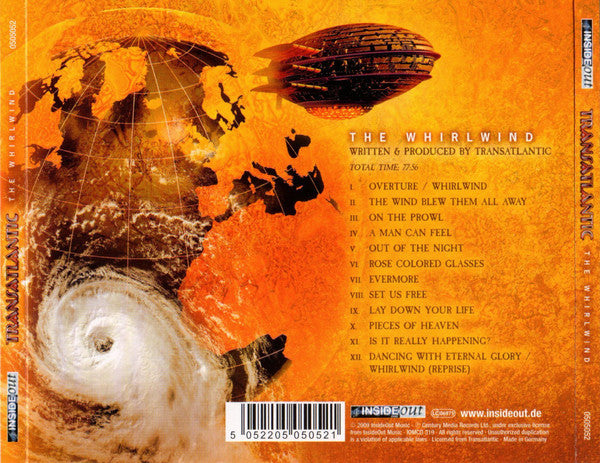 TransAtlantic (2) : The Whirlwind (Album)