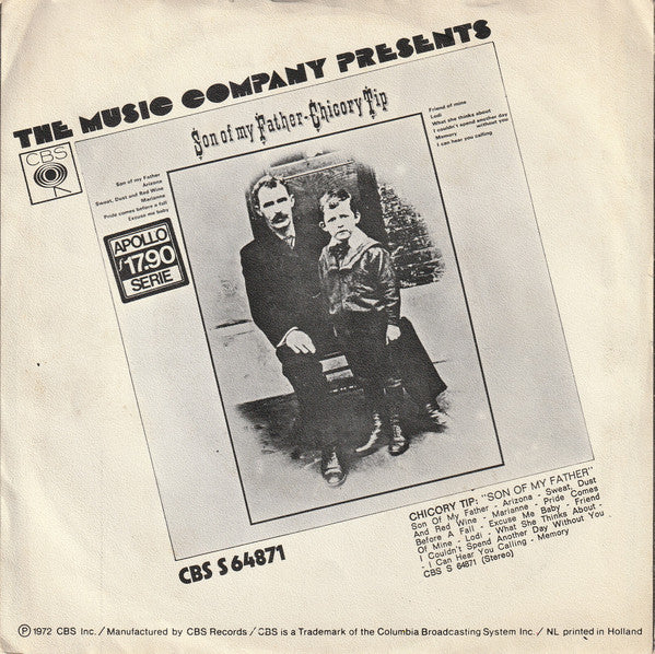 Chicory Tip : What's Your Name (7",45 RPM,Single,Stereo)