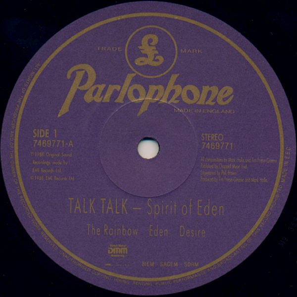 Talk Talk : Spirit Of Eden (LP, Album, DMM)