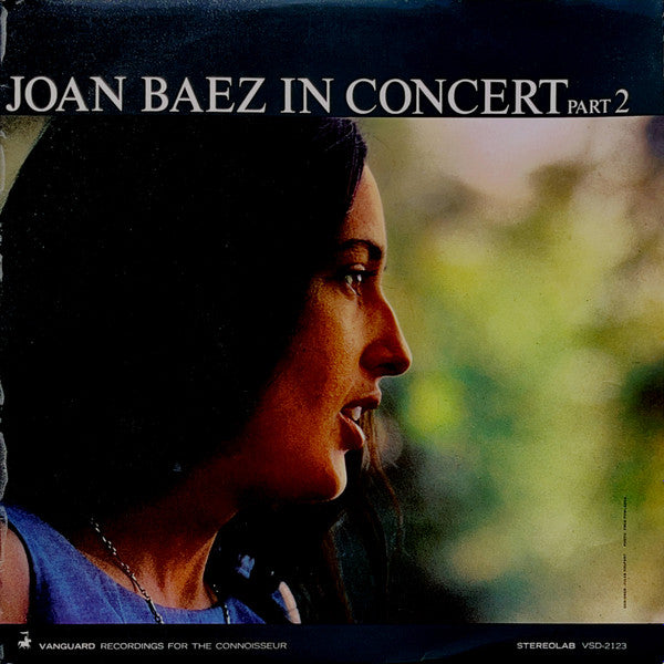 Joan Baez : In Concert (Part 2) (LP,Album,Stereo)