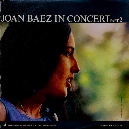 Joan Baez : In Concert (Part 2) (LP,Album,Stereo)