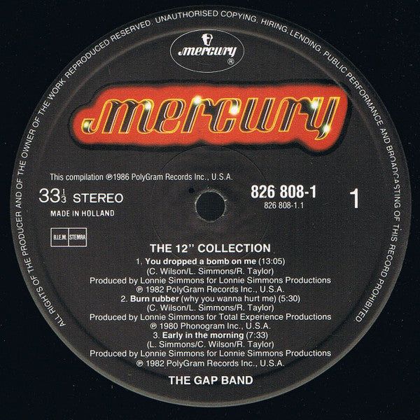 The Gap Band : The 12" Collection (LP, Comp)