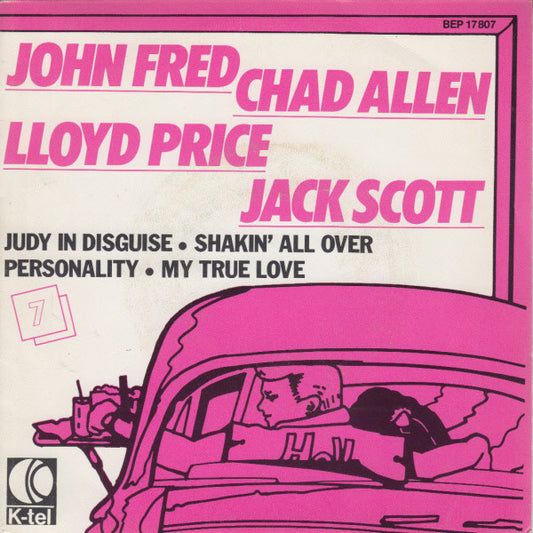 John Fred / Chad Allan / Lloyd Price / Jack Scott : E.P. Pack 7 (7",45 RPM,EP)