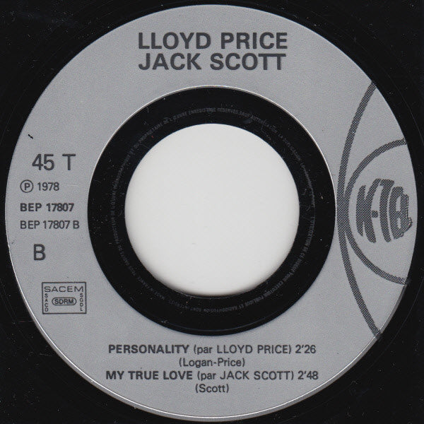 John Fred / Chad Allan / Lloyd Price / Jack Scott : E.P. Pack 7 (7",45 RPM,EP)