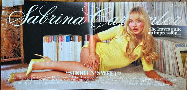 Sabrina Carpenter : Short N' Sweet (Deluxe) (LP,Album,Deluxe Edition,Repress)
