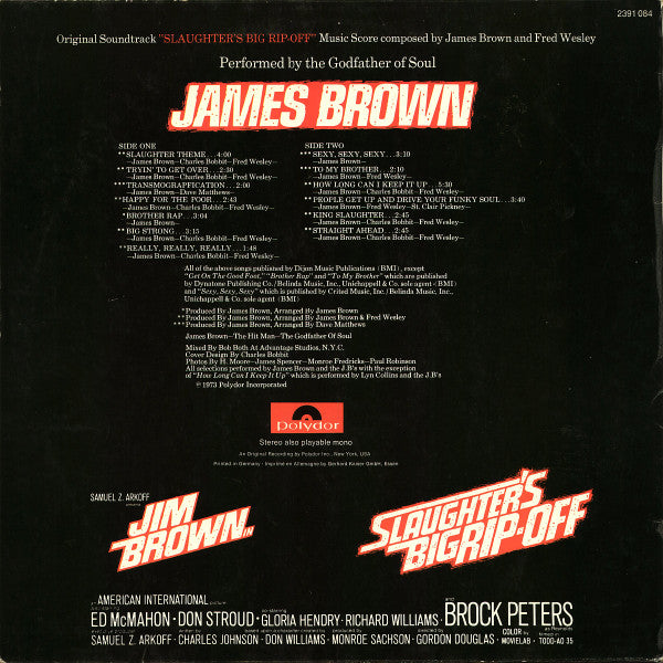 James Brown : Slaughter's Big Rip-Off (LP)
