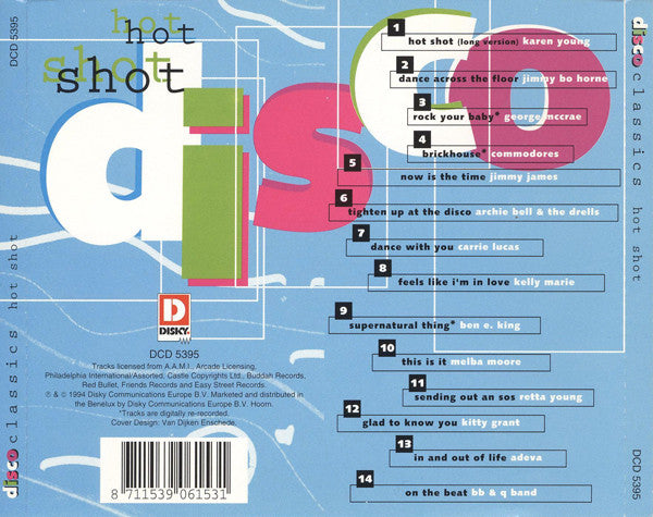 Various : Disco Classics - Hot Shot (Compilation)