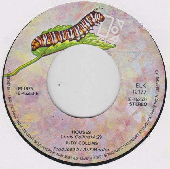 Judy Collins : Send In The Clowns (7",45 RPM,Single,Stereo)