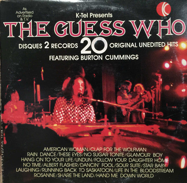 Guess Who, The : 20 Greatest Hits (LP,Compilation)