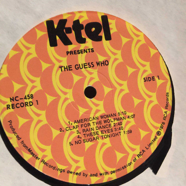 Guess Who, The : 20 Greatest Hits (LP,Compilation)