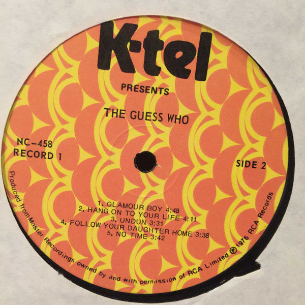 Guess Who, The : 20 Greatest Hits (LP,Compilation)