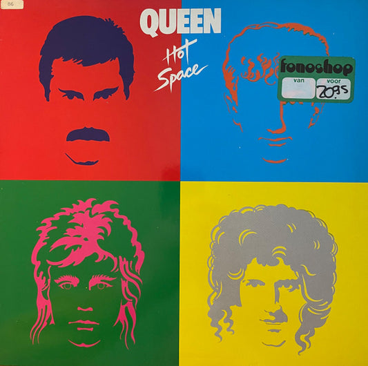 Queen : Hot Space (LP,Album,Stereo)