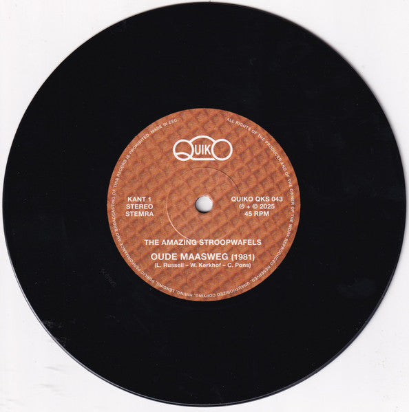 Amazing Stroopwafels, The : Oude Maasweg (7",45 RPM,Record Store Day,Single,Reissue)