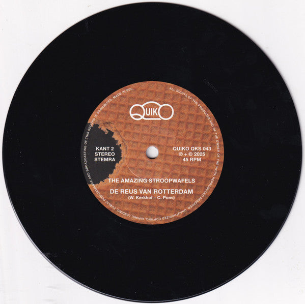Amazing Stroopwafels, The : Oude Maasweg (7",45 RPM,Record Store Day,Single,Reissue)