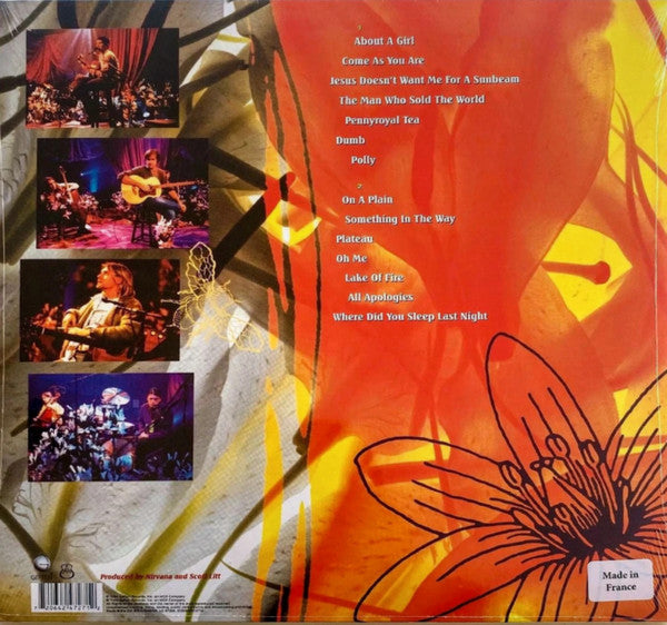 Nirvana : MTV Unplugged In New York (LP,Album,Reissue)