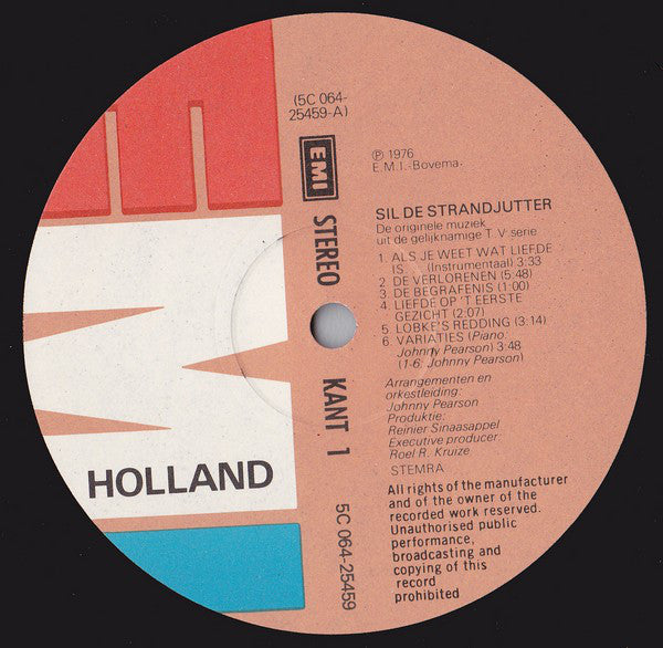 Johnny Pearson : Sil De Strandjutter (LP,Album)