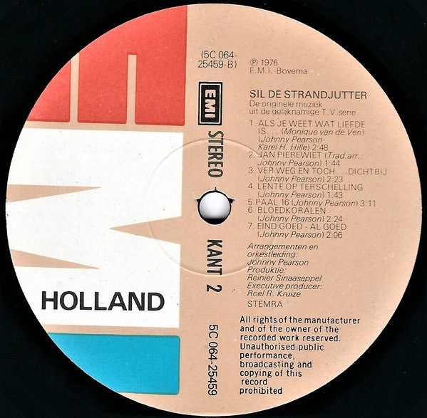 Johnny Pearson : Sil De Strandjutter (LP,Album)